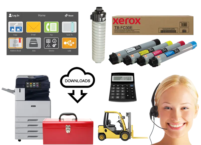 Xerox, customer center, tools, support, service, supplies, Executive Office Equipment